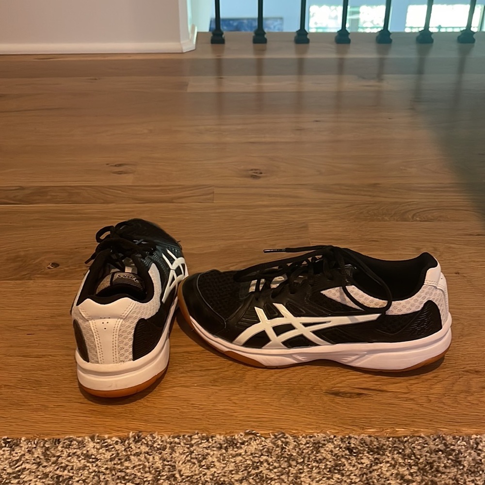 Asics Black Volleyball Shoes